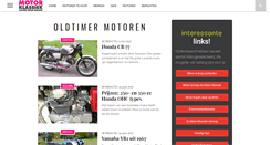 Desktop Screenshot of motorklassiek.nl